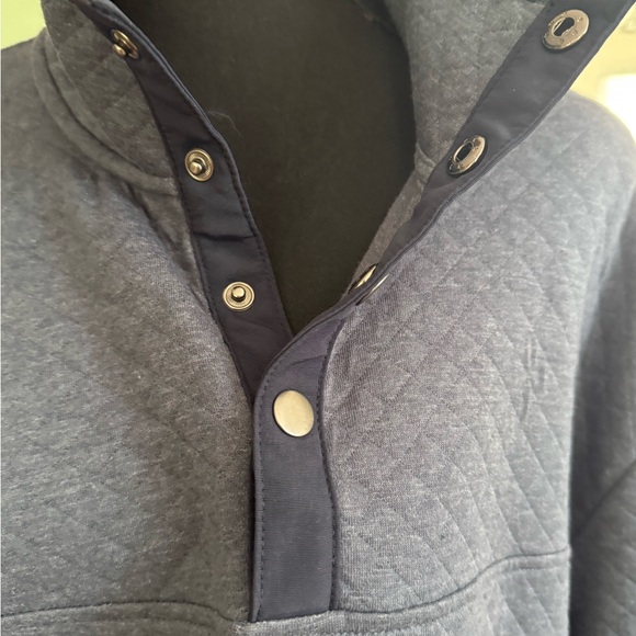 Sonoma Gray Zip Up Sweater with Textured Knit - Picture 4 of 7